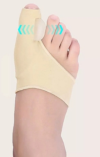Slimming Big Toe Sock - Deni Carte — photo N1