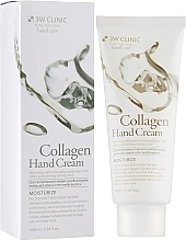 Fragrances, Perfumes, Cosmetics Collagen Hand Cream "Firmness & Deep Hydration" - 3W Clinic Collagen Hand Cream