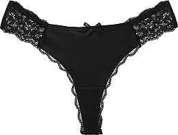 Thongs, black - Moraj — photo N1