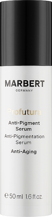 Intensive Anti-Pigment Serum - Marbert Profutura Anti-Pigment Serum SPF20 — photo N1