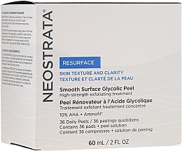 Fragrances, Perfumes, Cosmetics Daily Peeling - NeoStrata Resurface Smooth Surface Daily Peel (peel/60ml + pads/36pc)