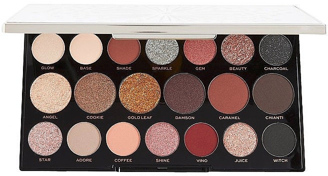 Eyeshadow Palette - Makeup Revolution Precious Glamour Megastar Shadow Palette — photo N1