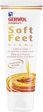 Fragrances, Perfumes, Cosmetics Hyaluronic Acid Milk & Honey Silk Cream - Gehwol Fusskraft Soft-Feet Creme