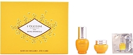 Fragrances, Perfumes, Cosmetics Set - L'Occitane Divine Immortelle (f/cr/8ml + eye/ser/15 ml + oil/1ml)