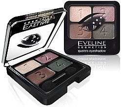 Eyeshadow - Eveline Cosmetics Quattro Eyeshadow — photo N2