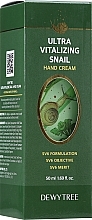 Fragrances, Perfumes, Cosmetics Moisturizing Hand Cream - Dewytree Ultra Vitalizing Snail Hand Cream