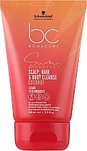 Fragrances, Perfumes, Cosmetics Hair, Scalp and Body Shampoo - Schwarzkopf Professional Bonacure Sun Protect 3-In-1 Scalp, Hair & Body Cleanse Coconut