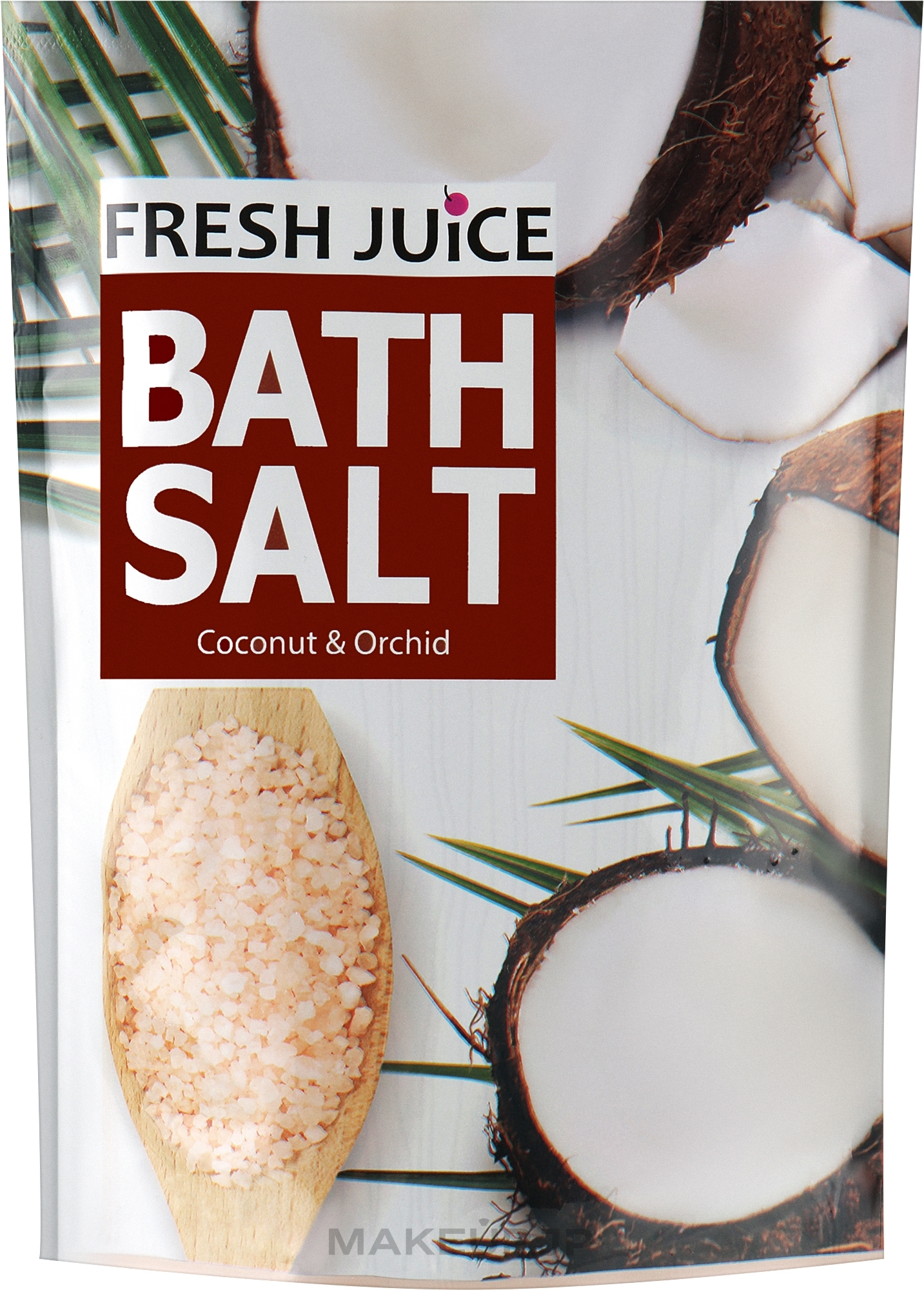 Bath Salt, doypack - Fresh Juice Coconut & Orchid — photo 500 g