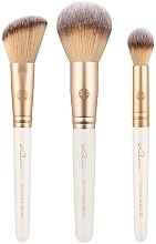 Makeup Brush Set, 8 pcs - Luvia Cosmetics Prime Vegan Champagne Brush Set — photo N2