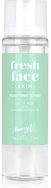 Cleansing Face Toner - Barry M Fresh Face Skin Purifying Toner — photo N1