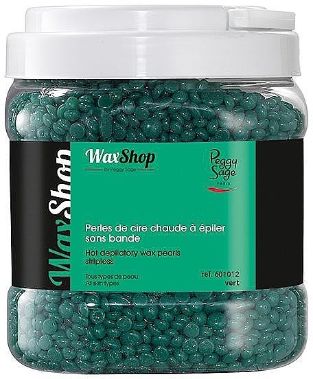 Hot Depilation Wax 'Green' - Peggy Sage — photo N1