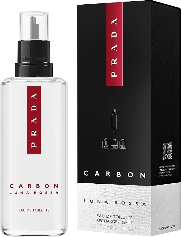 Prada Luna Rossa Carbon - Eau de Toilette (refill) — photo N2