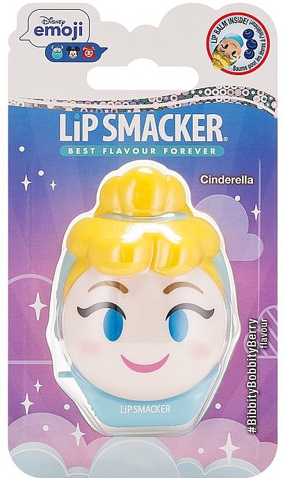 Lip Balm "Cinderella" - Lip Smacker Disney Emoji Cinderella Lip Bibbity Bobbity Berry — photo N1