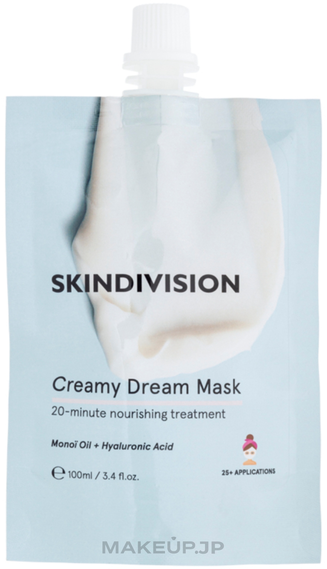 Facial Creamy Mask - SkinDivision Creamy Dream Mask — photo 100 ml