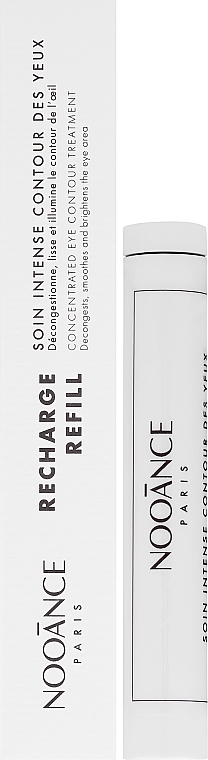 Eye Serum - Nooance Paris Concentrated Eye Contour Treatment Recharge Refill (refill) — photo N2