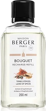 フレグランス ディフューザー リフィル - Maison Berger Land Of Spices Diffuser Refill	 — photo N1