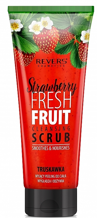 Cleansing Body Scrub with Strawberry Extract & Taurine - Revers Cleansing Body Scrub With Strawberry Extract And Taurine — photo N1