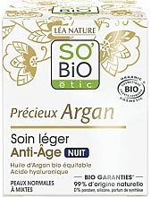 Light Anti-Aging Night Argan Cream - So’Bio Etic Argan Light Anti-Aging Night Cream — photo N1