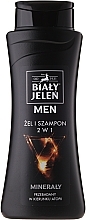 Fragrances, Perfumes, Cosmetics Hypoallergenic Mineral Shower Gel & Shampoo 2in1 - Bialy Jelen Hypoallergenic Gel & Shampoo 2in1 Mineraly