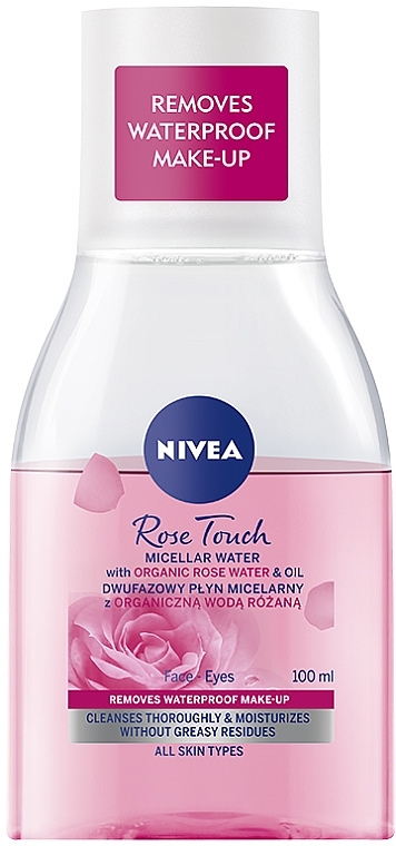 2-Phase Organic Rose Micellar Water - Nivea Rose Touch Bi-Phase Micellar Water — photo N2