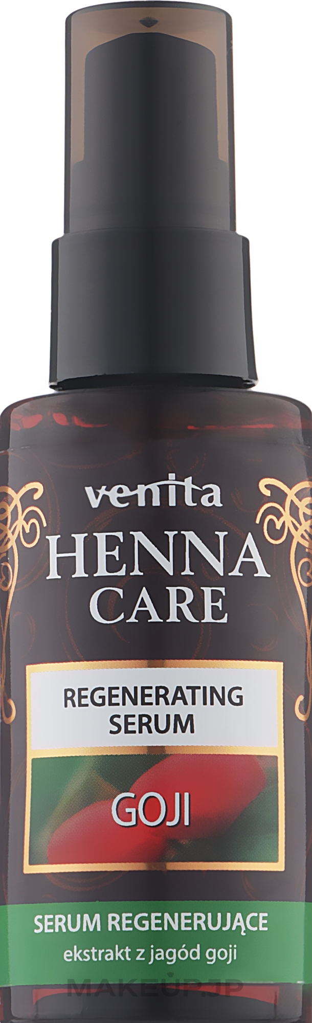 Goji Berry Hair Serum - Venita Henna Care Regenerating Serum Goji — photo 50 ml