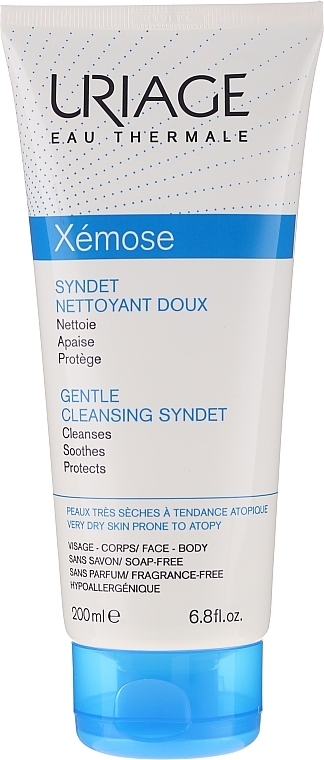 Gentle Cleansing Foaming Gel-Cream without Soap - Uriage Xemose Syndet Nettoyang Doux — photo N1