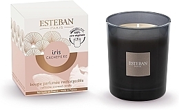 Fragrances, Perfumes, Cosmetics Esteban Iris Cachemire Refillable Scented Candle - アロマキャンドル