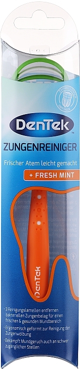 Tongue Cleanser, orange - DenTek Comfort Clean Tongue Scraper — photo N11