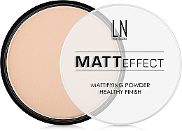 Face Powder - LN Professional Matt Effect — photo N1