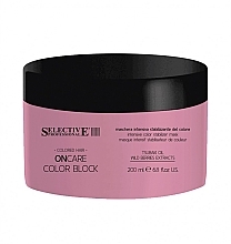 Fragrances, Perfumes, Cosmetics Coloured Hair Mask - Selective Professional OnCare Color Block Mask