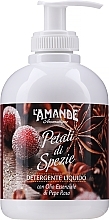 Fragrances, Perfumes, Cosmetics L'Amande Petali di Spezie - Liquid Soap 