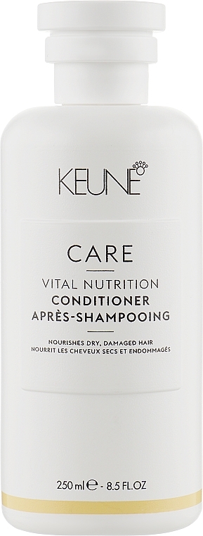 Dry & Damaged Hair Conditioner - Keune Care Vital Nutrition Conditioner — photo N1