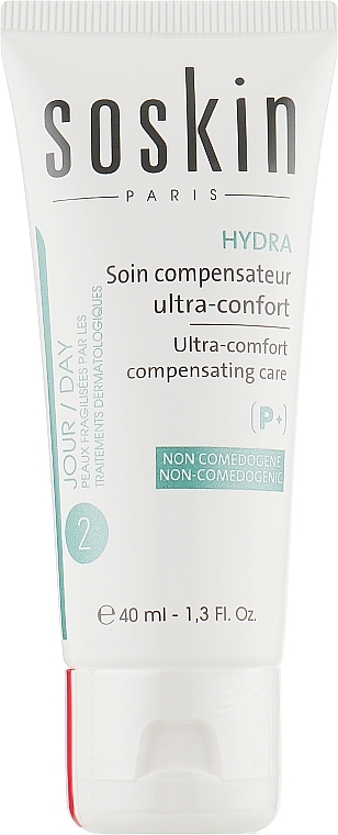 Ultra-Moisturizing Face Cream for Problem Skin - Soskin Hydra Ultra-Comfort Compensating Care — photo N1