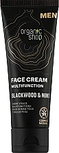 Blackwood and Mint Face Cream - Organic Shop Men Face Cream — photo N1