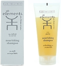 Fragrances, Perfumes, Cosmetics Nourishing Hair Shampoo - Gli Elementi Nourishing Shampoo