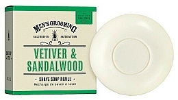 Vetiver & Sandalwood Shave Soap - Scottish Fine Soaps Vetiver & Sandalwood Shaving Soap Refill — photo N1