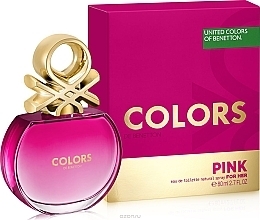 Fragrances, Perfumes, Cosmetics Benetton Colors Pink - Eau de Toilette (tester without cap)