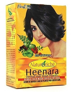 Herbal Hair Shampoo - Hesh Heenara Herbal Hair Wash Powder — photo N1