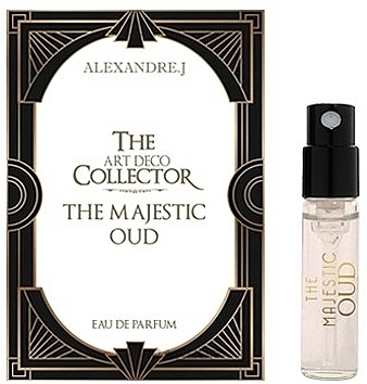 GIFT! Alexandre.J The Majestic Oud - Eau de Parfum (sample) — photo N1