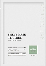 Fragrances, Perfumes, Cosmetics Tea Tree Sheet Mask - Village 11 Factory Active Clean Sheet Mask Tea Tree