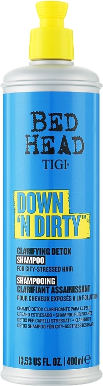 Detox Hair Shampoo - Tigi Bed Head Down 'N Dirty Shampoo — photo N1