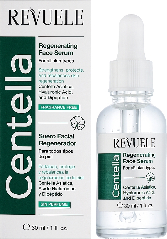 Regenerating Face Serum - Revuele Centella Regenerating Face Serum — photo N2