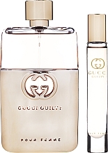 Fragrances, Perfumes, Cosmetics Gucci Guilty Pour Femme - Set (edp/90ml + edp/rol/7.4ml)	