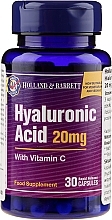 Fragrances, Perfumes, Cosmetics Food Supplement "Hyaluronic Acid and Vitamin C", 20 mg - Holland & Barrett Hyaluronic Acid With Vitamin C