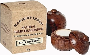 Natural Solid Fragrance "Nag Champa" - Shamasa — photo N3