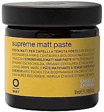 Matte Hair Paste - Oway Supreme Matt Paste	 — photo N1