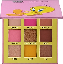 Fragrances, Perfumes, Cosmetics Eyeshadow Pallete - I Heart Revolution Looney Tunes Tweety Bird Shadow Palette