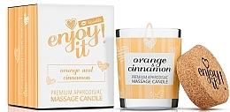 Massage Candle "Orange & Cinnamon" - Magnetifico Enjoy it! Massage Candle Orange & Cinnamon — photo N4
