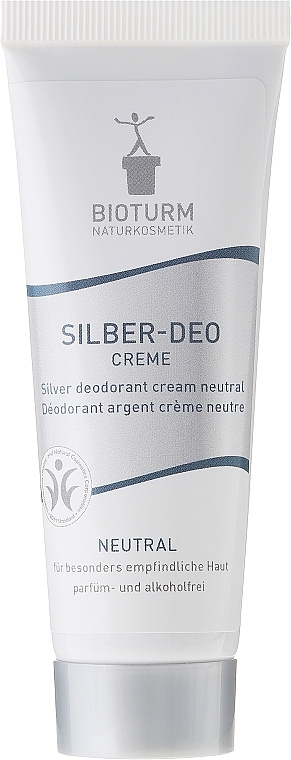 Deodorant Cream - Bioturm Silber-Deo Neutral Cream No.39 — photo N1