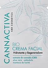 GIFT! Moisturizing Face Cream - Cannactiva Moisturizing CBD Face Cream — photo N1